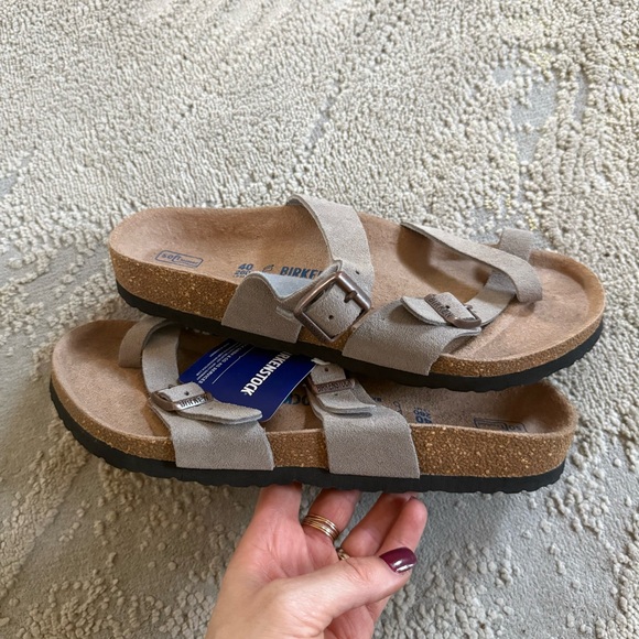 Birkenstock Taupe Sandals - Picture 3 of 14